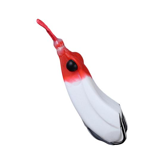Lure Bait Double Hooks Jigging Wobblers Wear-resistant Simulation Soft Prevent Escape 17g 7cm