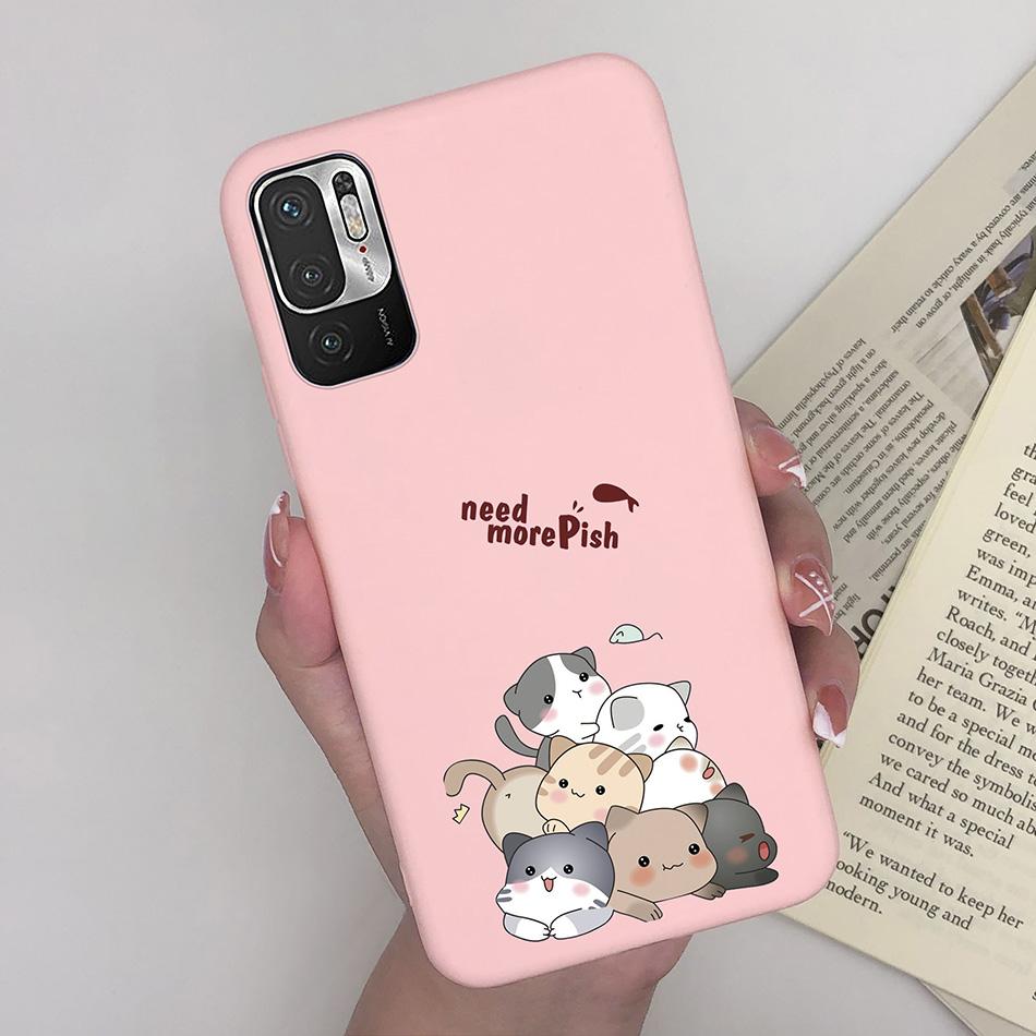 Case For Xiaomi Redmi Note 10 5G 10T 6.5'' Soft Silicone Phone Cover Cute Case For Xiaomi Redmi Note 10T Note10T 10 T 5G Fundas