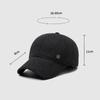 Men's Hat Autumn Winter Middle-aged And Elderly Thick Ear Protection Warm Cap Outdoor Wool Coldproof Dad Cotton Cap