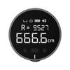 328ft Electronic Digital Tape Measure with LCD Display Rechargeable Long Distance Rolling Measuring Tool for Flat