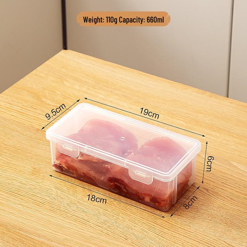 

Контейнер для хранения в холодильнике для сохранения свежести, защиты от запаха и использования в морозильной камере - Сохраняет фрукты, овощи и мясо