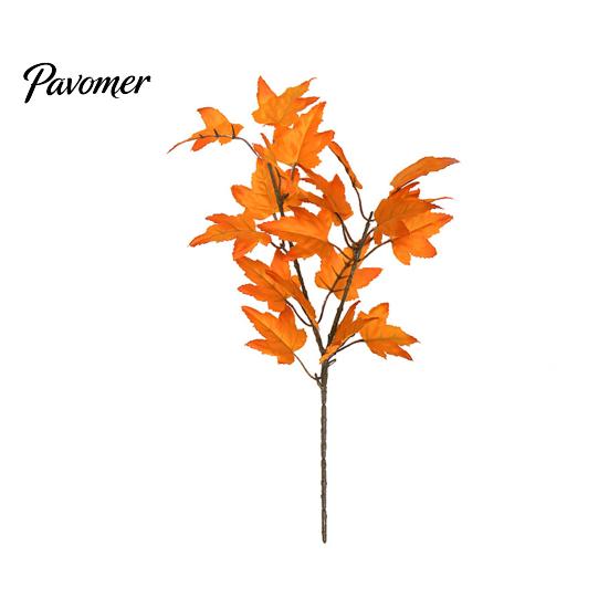 Decorative Maple Stems for Wedding Centerpieces Artificial Leaf Stems, Faux Branches, Autumn Silk Leaves Seasonal Fall Table Decorations Thanksgiving