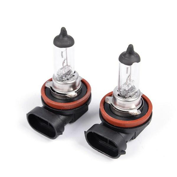 Set of Front Fog Light Assemblies for 2012-2014 Toyota Camry (US Version), Chrome-Plated, Anti-Collision Bumper Lights