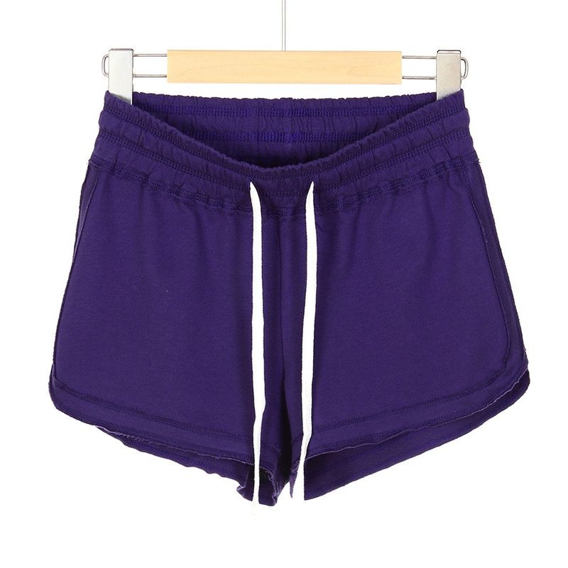 

Fashion Style Low Waist Women s Sexy Sexy Sports Shorts Blue purple L