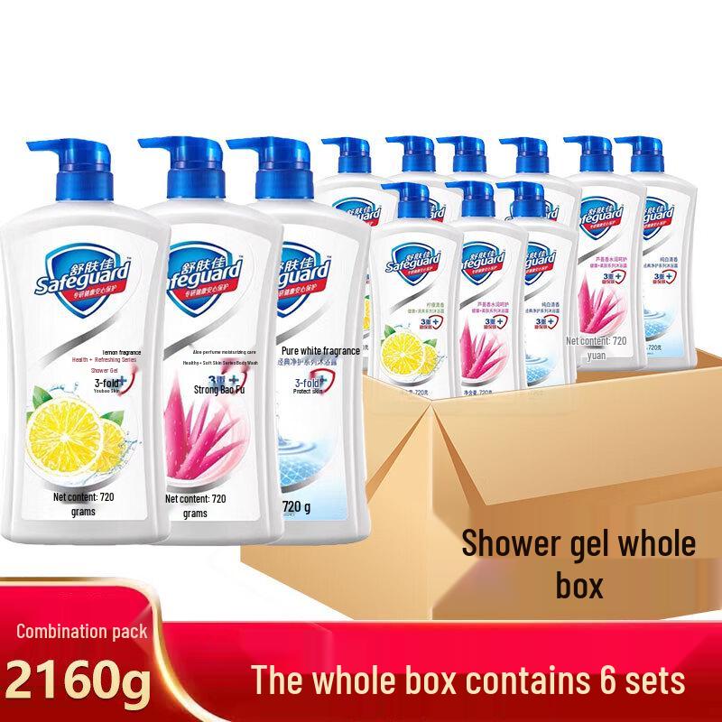 Safeguard Shower Gel Assorted Fragrances (6-pack)