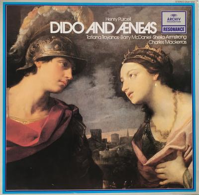 LP Record HENRY PURCELL, TATIANA TROYANOS, BA - Dido And Aeneas 2547032 Archiv Produkti Germany Classical Used