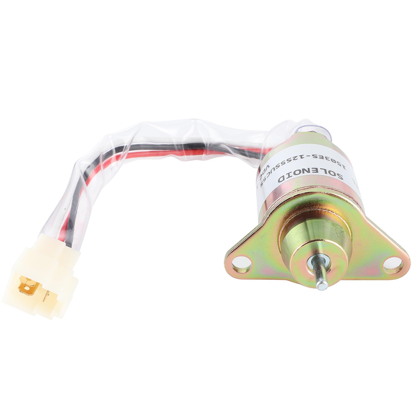 

Fuel Shut Off Solenoid Shutdown Valve 119653 77950 Replacement for 4TNV94L SFN 4TNV98L SFN Engine