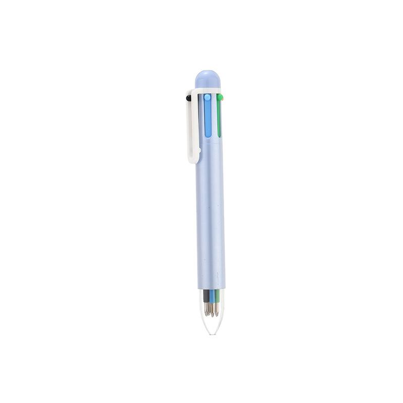 

Customizable 6-Color Push-Button Ballpoint Pen with Logo Print Bullet Type 1.0