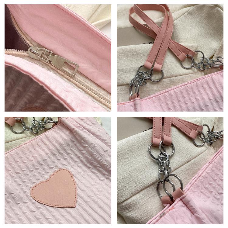 Torebka Jednoramienna w Kształcie Serca: 2025 Modna, o dużej pojemności, wszechstronna torba damska na co dzień i do dojazdów do pracy