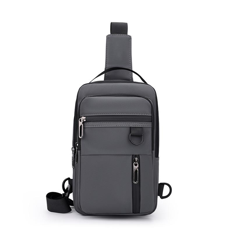 Men's Chest Bag Nylon Bag Large Capacity Shoulder Crossbody Bag