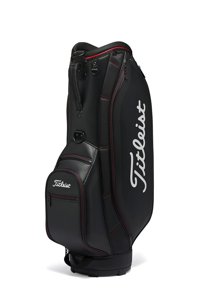 TITLEIST Aspira Caddy Bag TB23ACBA-06 BKRD Black/Red