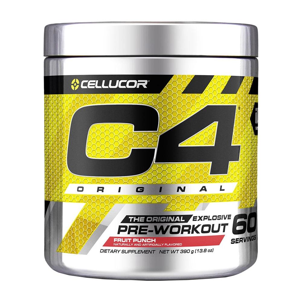 

KOREA C4 Original Explosive Pre-Workout Fruit Punch 60 Servings, 13.8 oz
