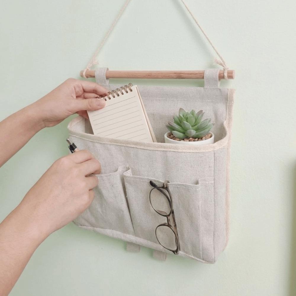 Decorative Wall Hanging Storage Bag Multi-functional Hanging Storage Rack Home
