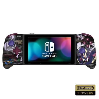 Manette Monster Hunter Rise Grip sous licence pour Nintendo Switch Switch [Produit Nintendo] [Compatible Nintendo]