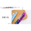 Cute Creative Cartoon 6 Color Retractable Ballpoint Pen For Students