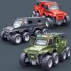Eight Wheeled Off Road Vehicle Inertia Toy Car With Sound And Light Function