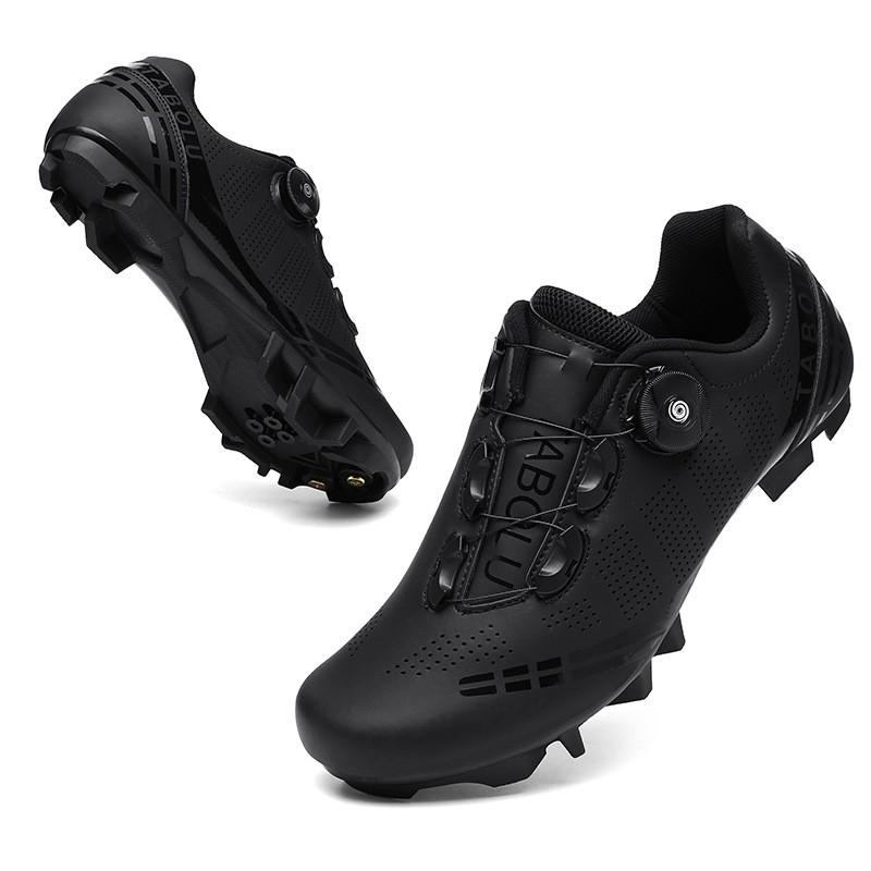 Unisex Mountain Bike Cycling Shoes With Stiff Sole Breathable Mesh Upper Road MTB Riding