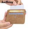 Mini pouzdro na karty z umělé kůže Ultratenké kryty na řidičský průkaz Mini peněženka pro muže Ženy GZW