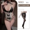 Hot Lingerie Free Maid One-piece Uniform Bed Open Chest Side Open Pure Desire Wind Maid Outfit Flirting