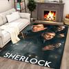 Sherlock Holmes Adventure Rug for Living Rooms, Bedrooms, Home Décor, and As Gifts.