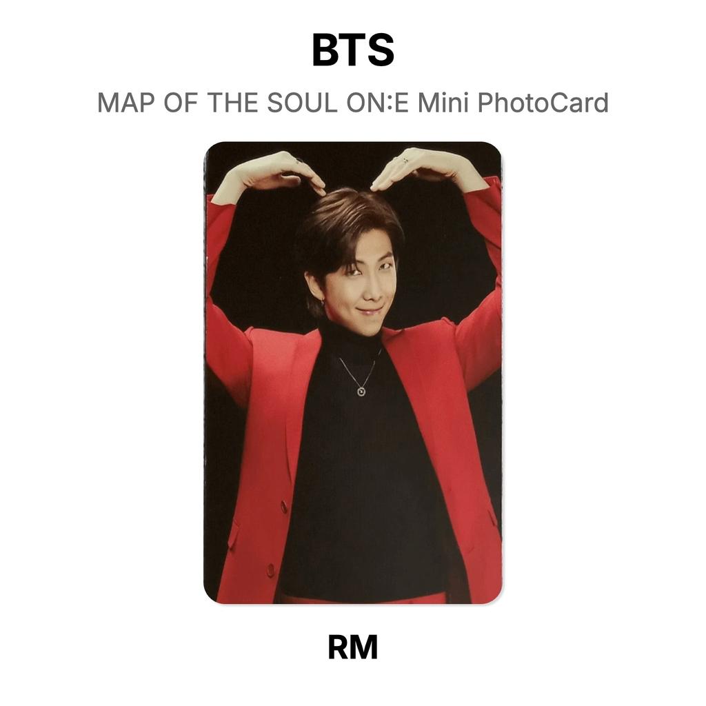 BTS RUHUN HARİTASI AÇIK:E Mini Fotoğraf Kartı Resmi Fotoğraf Kartı