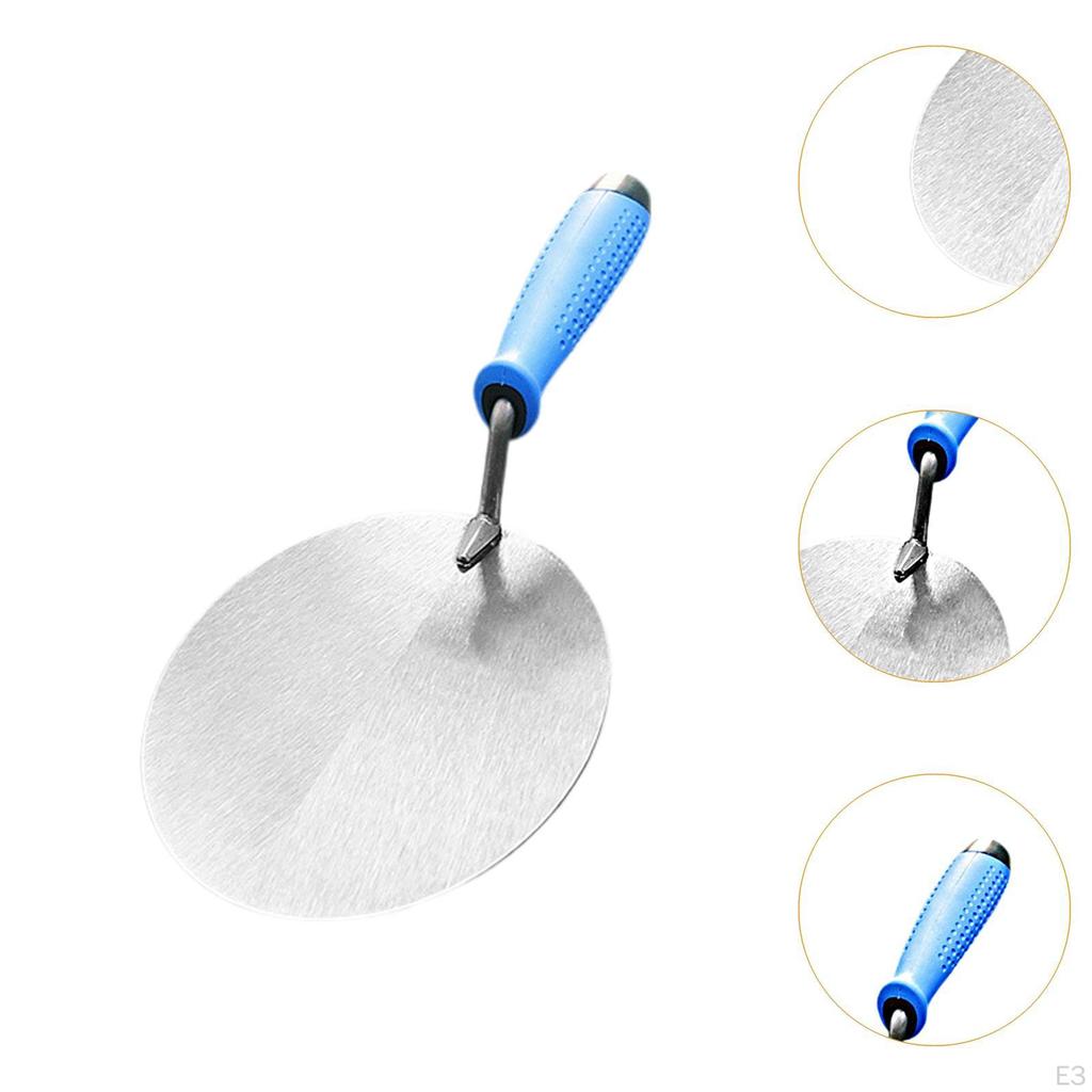 Kielnia murarska ręczna do tynkowania, dekoracji wnętrz, gładka, wielofunkcyjna, do