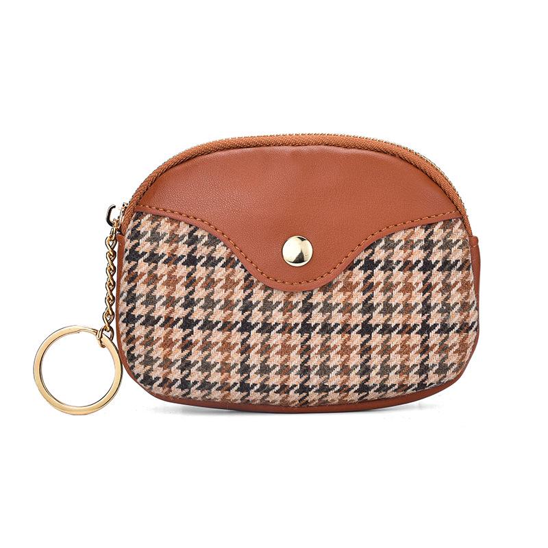 High-End Lightweight Zipper Coin Bag and Key Holder