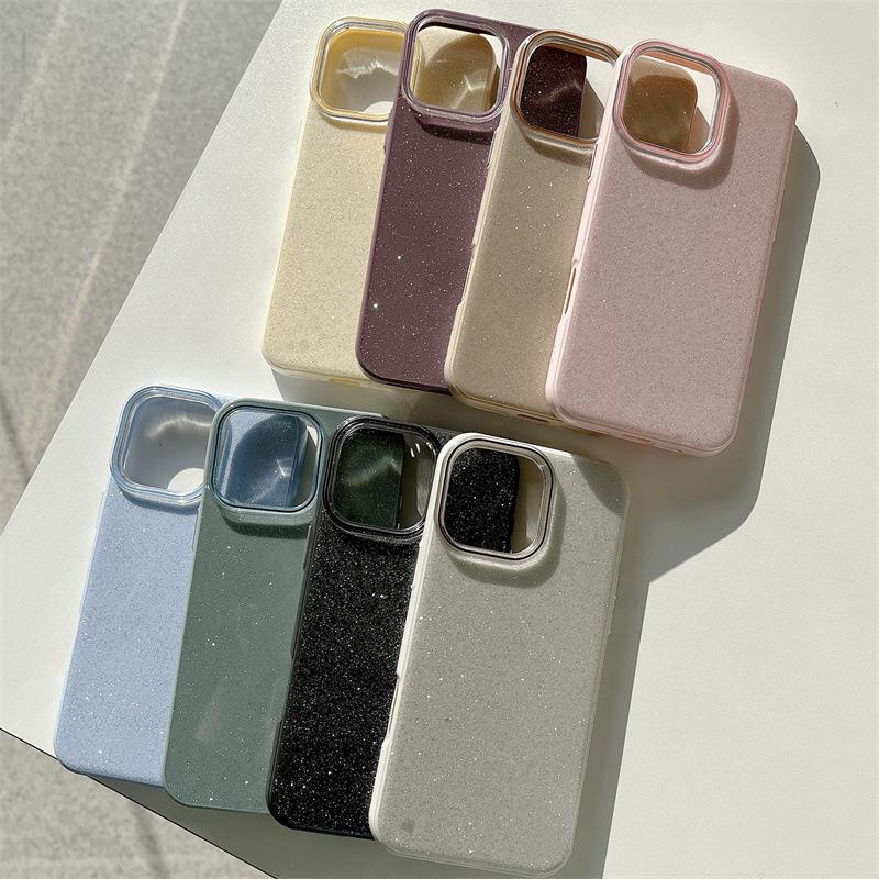 Glitter 2-in-1 Hard Case for iPhone 17 Pro Max, Compatible with iPhone 11, 16, 15, 14, 13, 12.