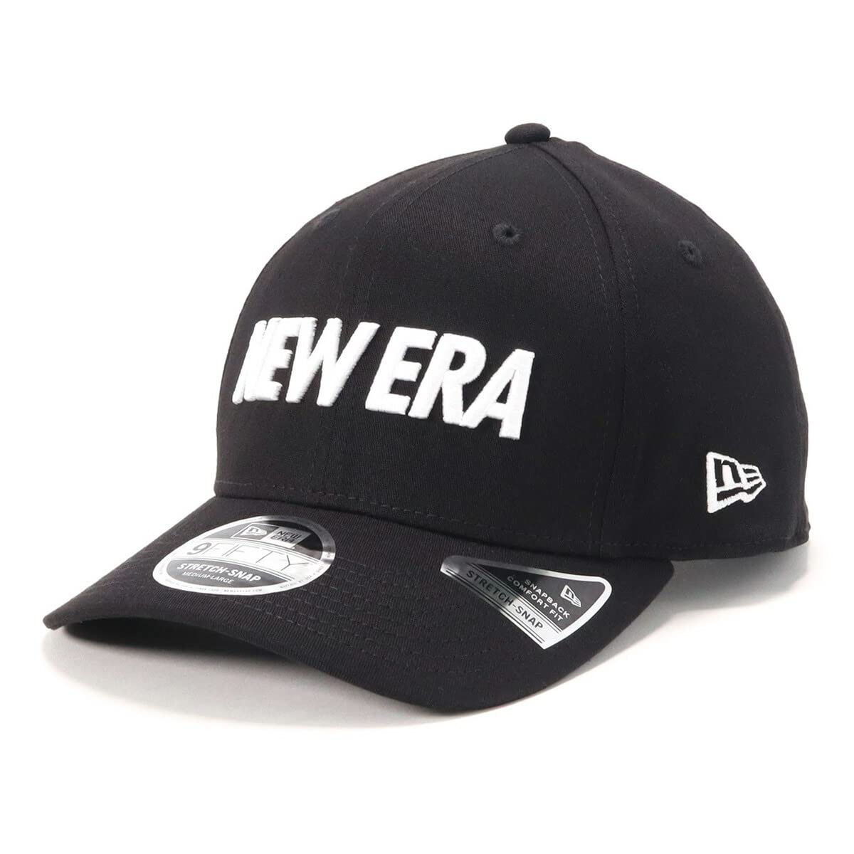 

[New Era] Кепка 9FIFTY Stretch Snap с логотипом Wordmark, Черная