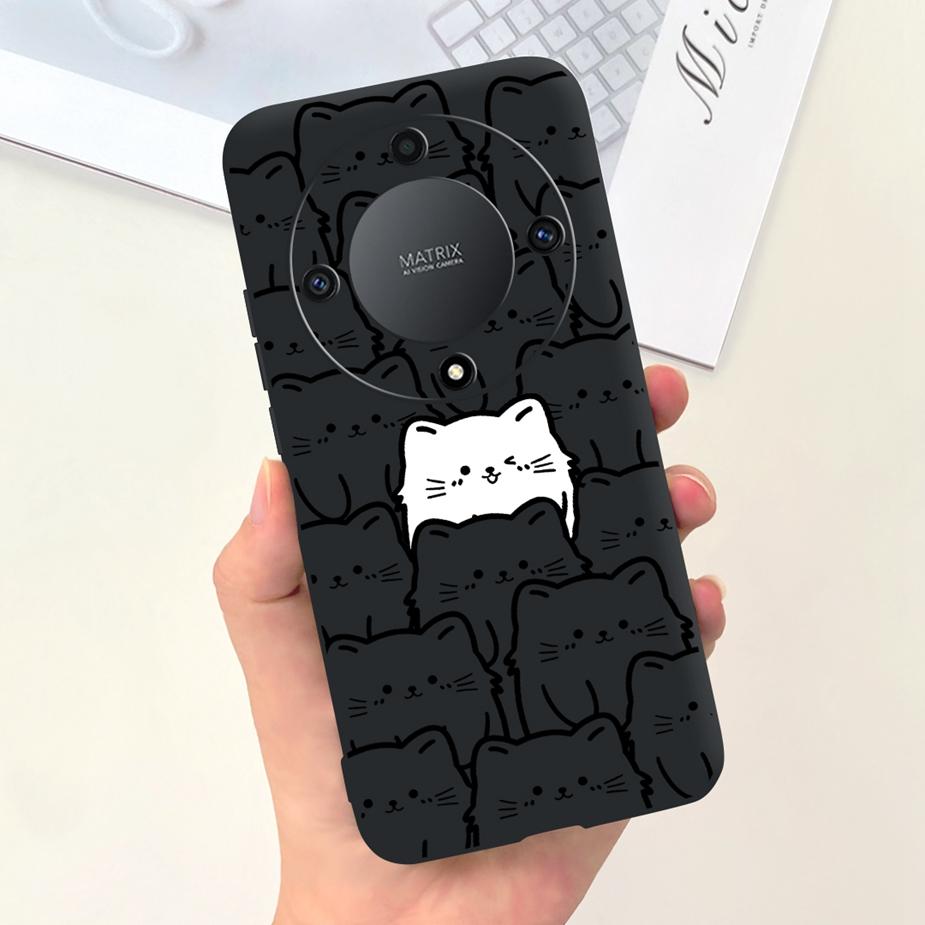 

For Honor X9b 5G Case Cute Cartoon Cover Shockproof Soft Silicone TPU Phone Case For Honor X9b HonorX9b Back Cover 6.78 Fundas Honor X9b