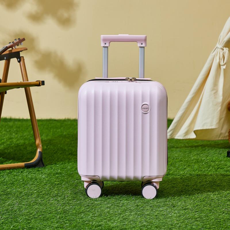 Ручная кладь Spring Airlines: 14-дюймовый женский чемодан и 16-дюймовый детский чемодан на колесах, легкий 20×30×40 см 14 inch