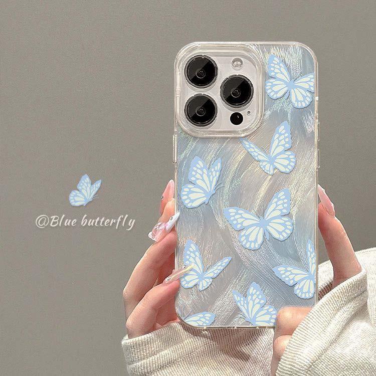 Colorful Bow Cute Butterfly Phone Case for Samsung Galaxy A17 A07 A56 A36 A26 A73 A72 A55 A54 A53 A23 A14 A13 4G 5G Back Cover