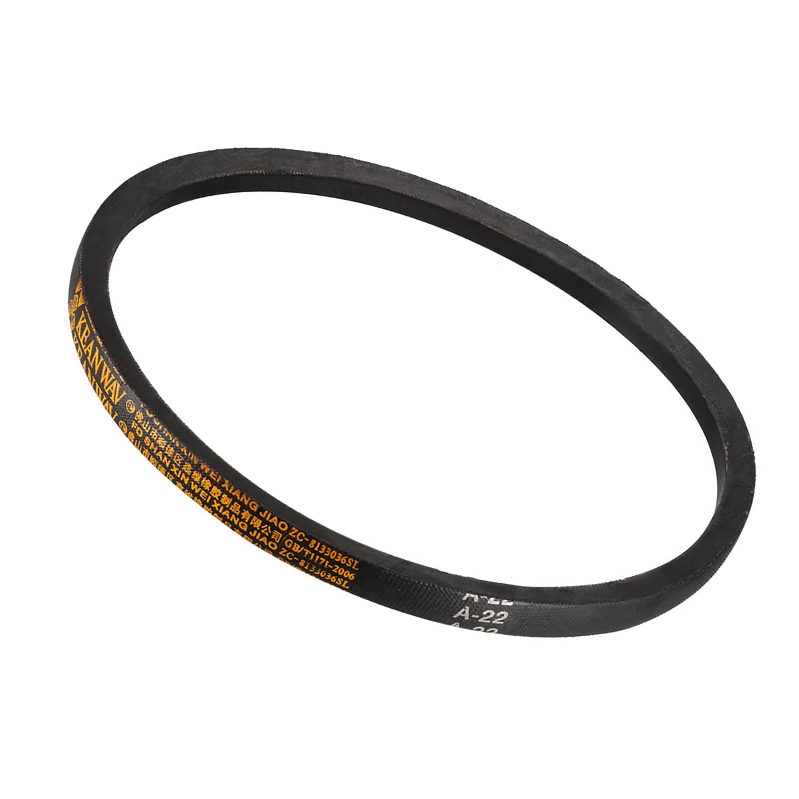 

Kozelo A-22 Drive V-Belt 560mm Inner Circumference A-Section Rubber Drive Belt Wound for Transmission