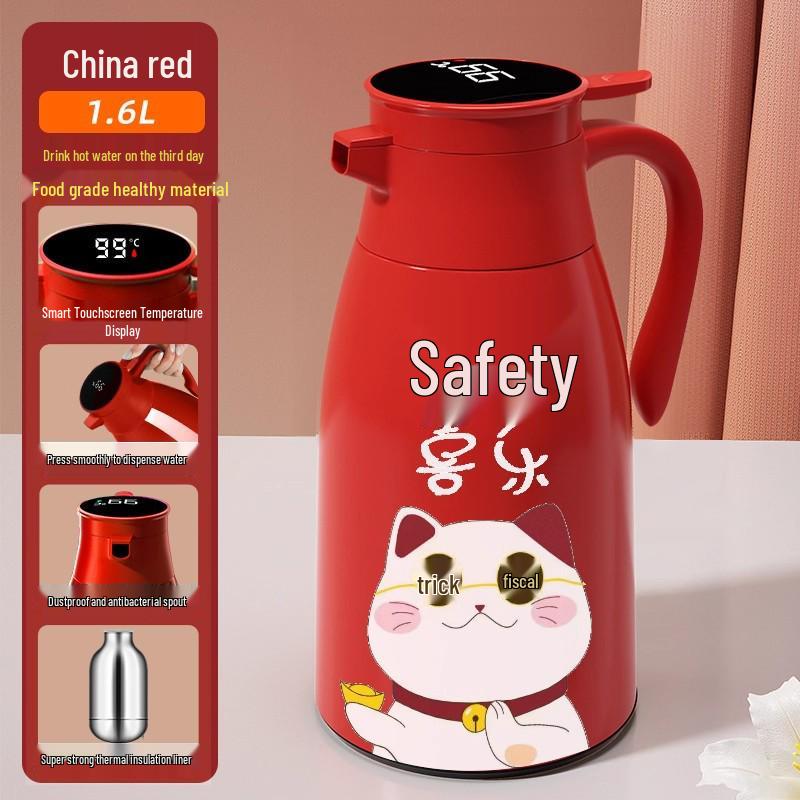 2025 Stylish Large Capacity Insulated Kettle for Home, Dorm, and Office Use
