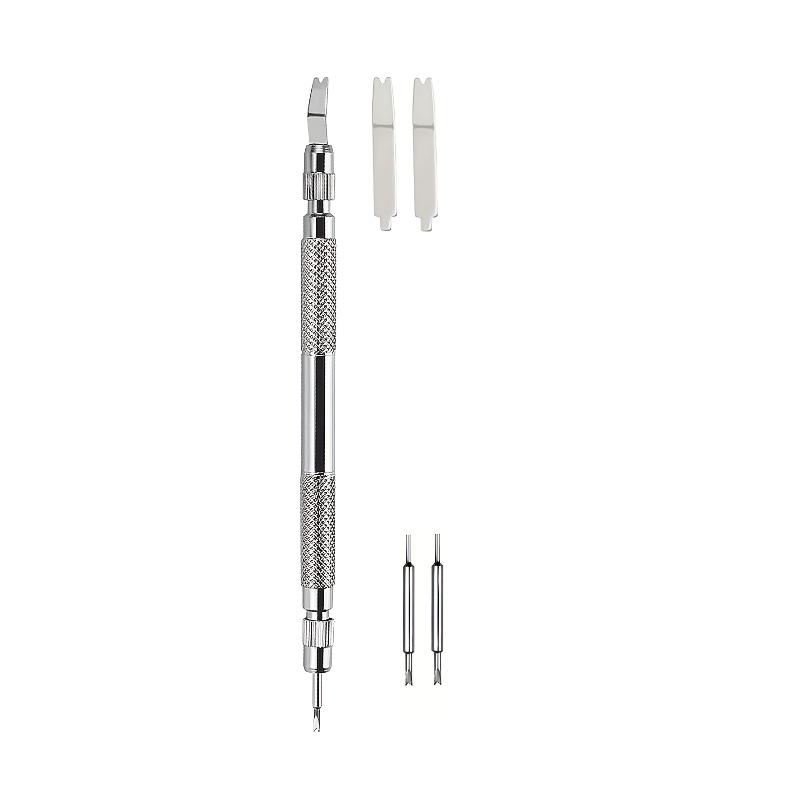 Metal Watch Prying Tool Back Cover Opener Strap Replacement Band Link Pins Remover Watchmaker Repair Kit