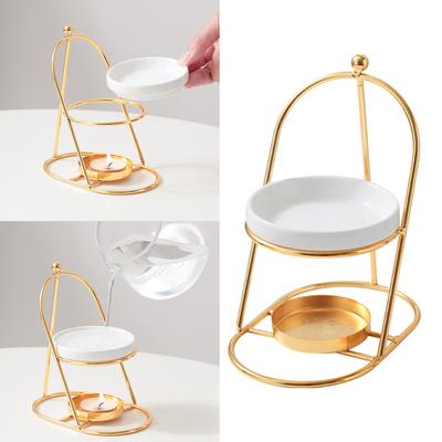 Essential Oil Burner Wax Melt Burners Fragrance Wax Warmer Ceramic Tealight Candle Holder Scented Diffuser Home Decors