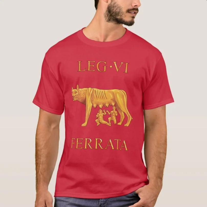 

Roman Legion SPQR Legion VI Ferrata ironclad TShirt 100 Cotton ONeck Summer Short Sleeve Casual Mens Tshirt Size S3XL S