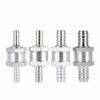 Clapets Anti-retour Carburant Aluminium - Pack 4 (6, 8, 10, 12 Mm) Unidirectionnels Essence/Diesel/huile