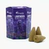 Lavender Backflow Incense Cones, 10 Pack Aromatika