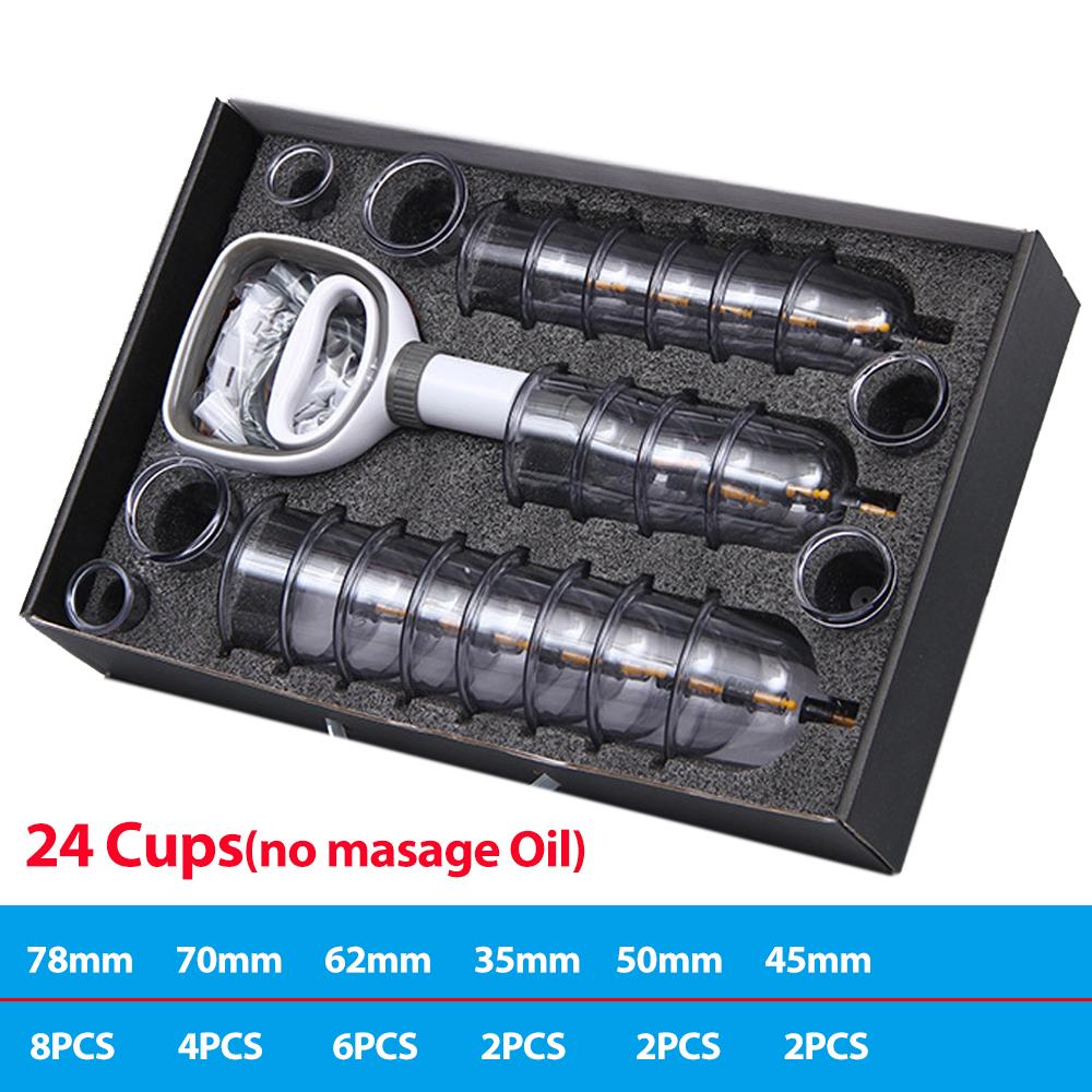 Thick Jars cupping therapy set Chinese Medicine Vacuum Cupping Massage Suction Cups Anti Cellulite Acupuncture Massager care