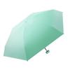 Compact Dual-Use Sun Protection Umbrella - Anti-UV Black Glue, Portable for Rain or Shine