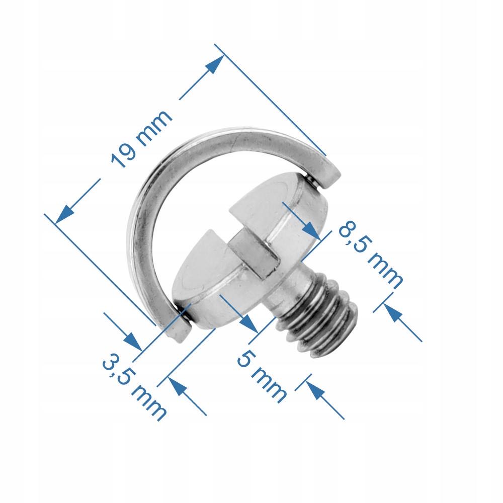 1/4" inch 12 mm tripod screw for camera