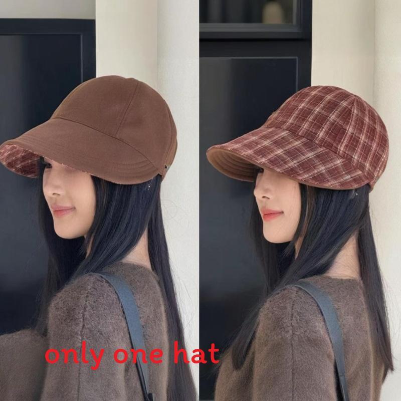 

Cotton Doublesided Fisherman Hat With Wide Brim For Outdoor Sun Protection In Spring коричневий