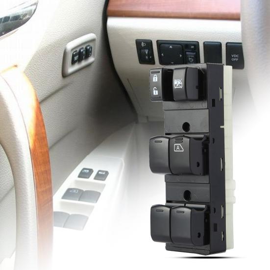 

Переключатель управления окном, хорошая простота установки, АБС-пластик, водонепроницаемый чувствительность, переключатель окна автомобиля