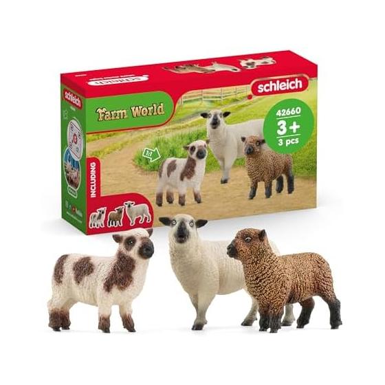 Schleich Мир Фермы Овечка-Компаньон 42660