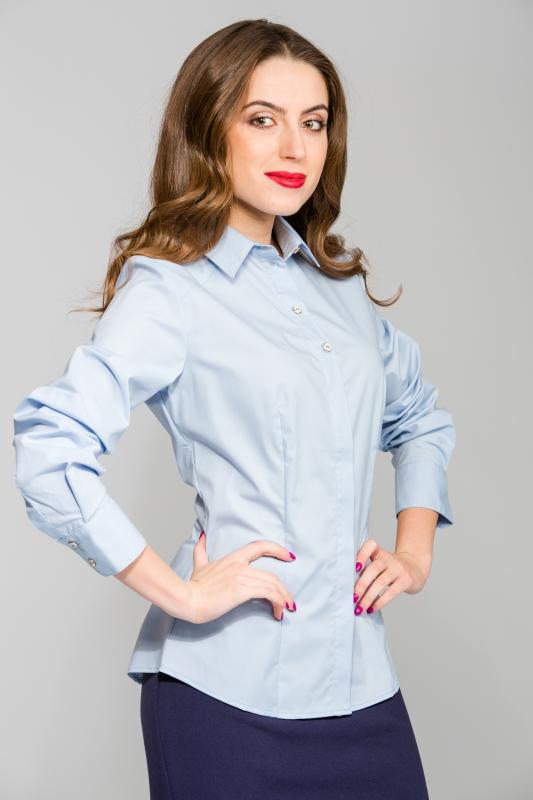 Camisa clássica de algodão manga longa