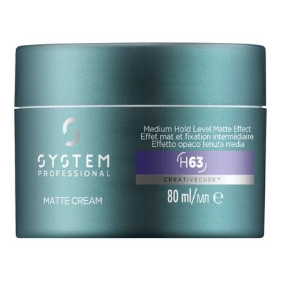 Wella System Men Matte Hair Cream H63 80Ml
