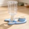 Anti-Wet Mouth Gravity Cat Water Dispenser Prevent Black Chin Leak Proof Cat Auto Water Bowl Gravity Refill Suction Cup Base
