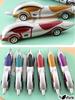 Azrte Kugelschreiber Schreibwaren Schreibgeräte Interessante Waren Neuheiten Geschenke Einzeln verpackt Blaues Mini-Auto Autokomplettset 8 Stück 0,5 mm