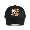 Fall Floral Leopard Pumpkin Bow Decor Baseball Cap Fashion Unisex Sunhat Womens Outdoor Sports